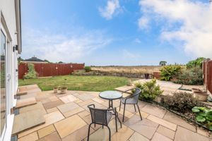 Rear patio area- click for photo gallery